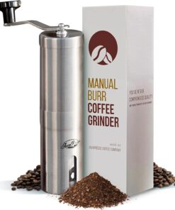 JavaPresse Manual Stainless Steel Coffee Grinder